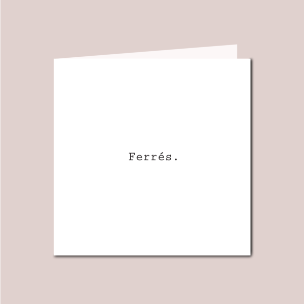 Ferrés