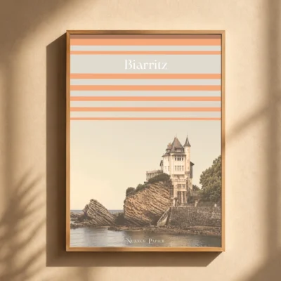 Affiche - Biarritz