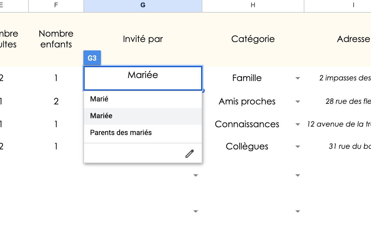 Ma liste d'invités automatisée – Image 3