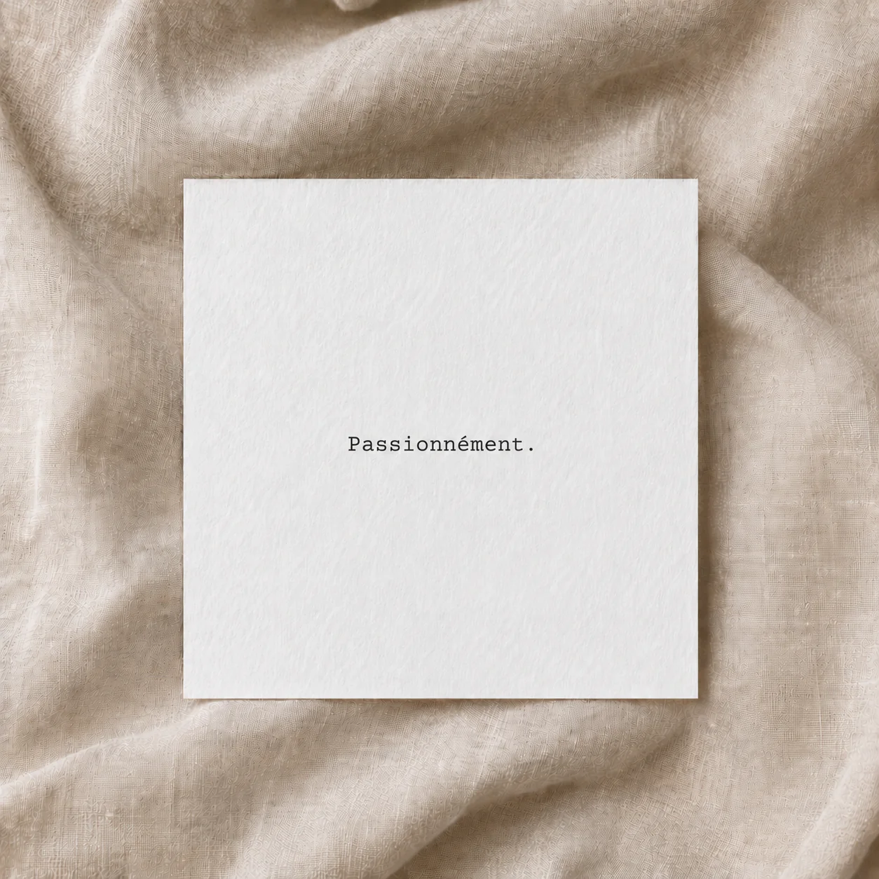 Passionnément