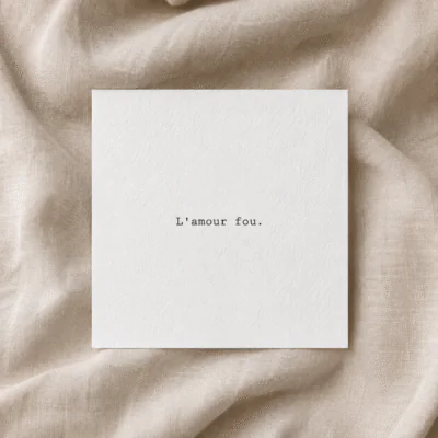 L'amour fou