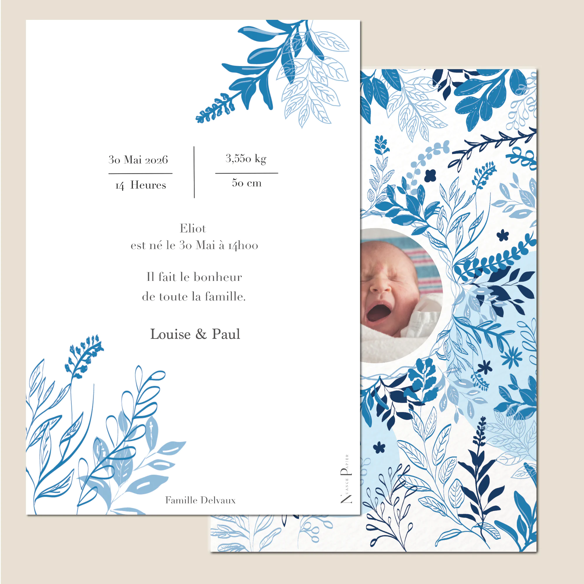 Fleurs bleues – Image 3