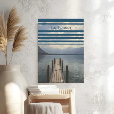 Affiche Murale - Lac Léman