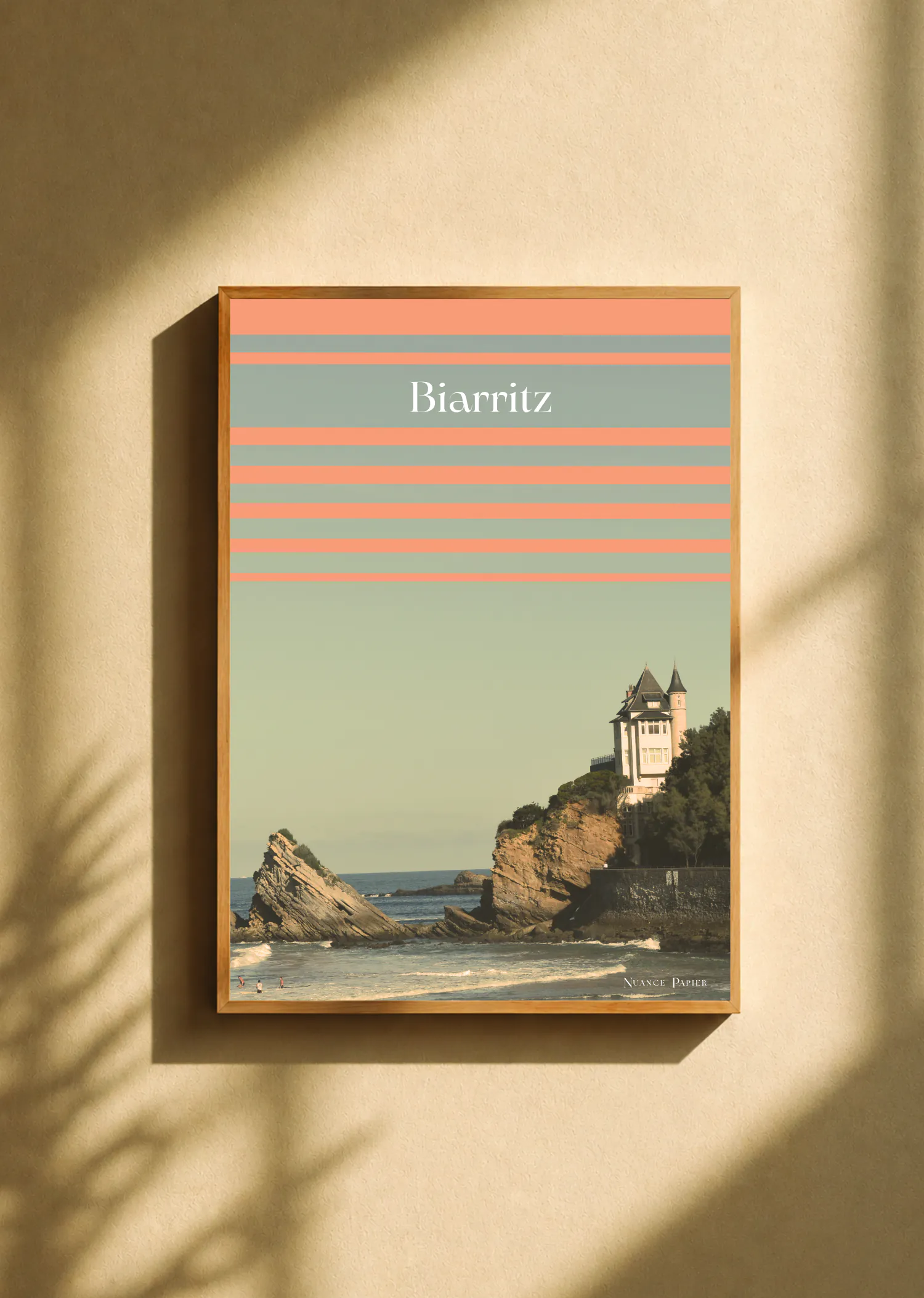 Affiche - Biarritz